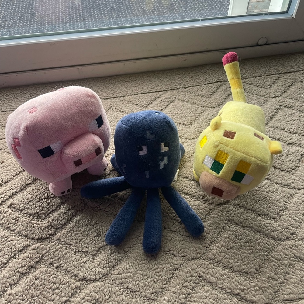 Minecraft Stuffed Animals